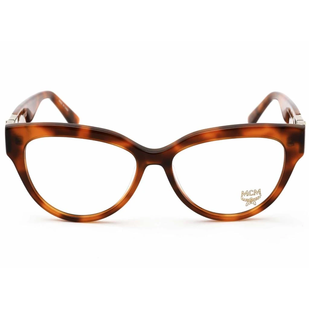 商品MCM|MCM Women's Eyeglasses - Blonde Tortoise Cat Eye Bio Acetate Frame | MCM2730 243,价格¥250,第2张图片详细描述