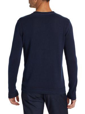 Textured Rib V Neck Sweater商品第2张图片规格展示