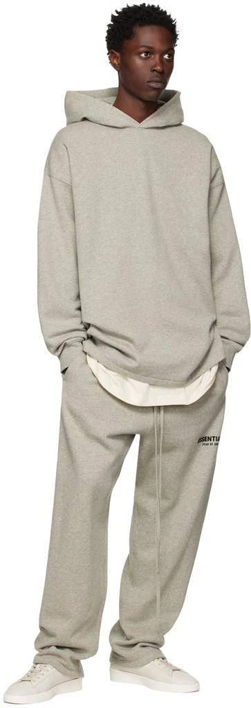 商品Essentials|Gray Relaxed Hoodie,价格¥292,第4张图片详细描述