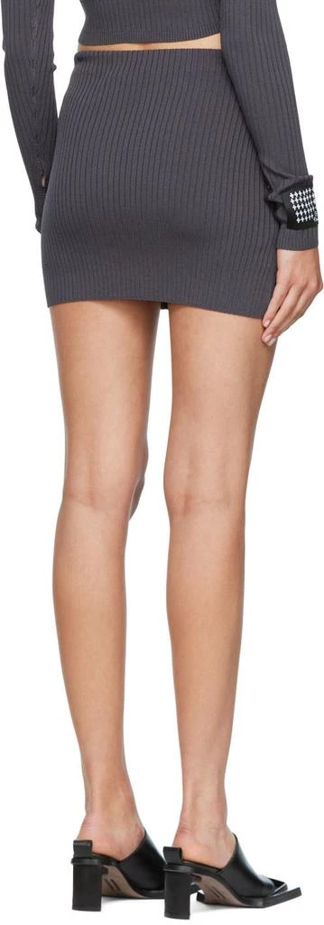 商品Ksubi|Gray Transcend Miniskirt,价格¥521,第3张图片详细描述