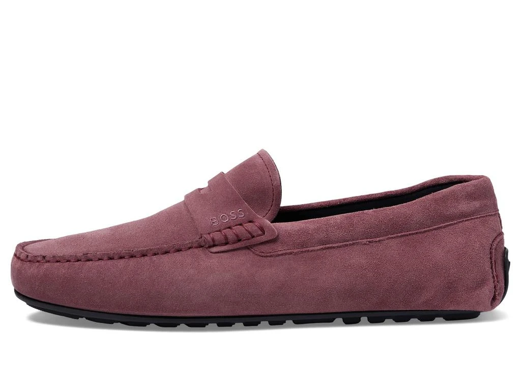 商品Hugo Boss|Noel Suede Penny Loafer Moccasins,价格¥1165,第4张图片详细描述