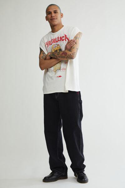 BDG Baggy Skate Fit Jean – Black Contrast Stitch商品第6张图片规格展示
