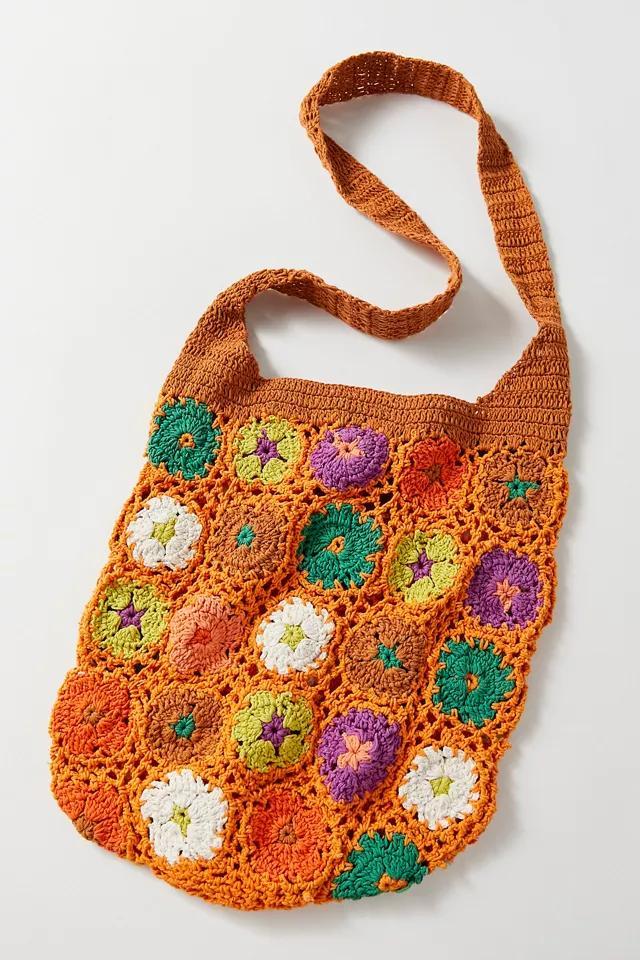 商品Urban Outfitters|Crochet Woven Shoulder Bag,价格¥147-¥220,第5张图片详细描述