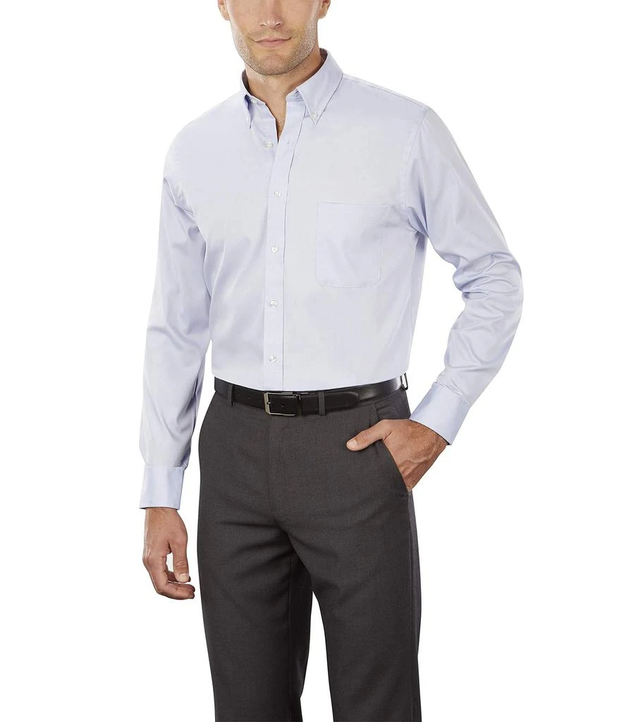 商品Van Heusen|Men's Dress Shirt Regular Fit Pinpoint Solid,价格¥203,第2张图片详细描述