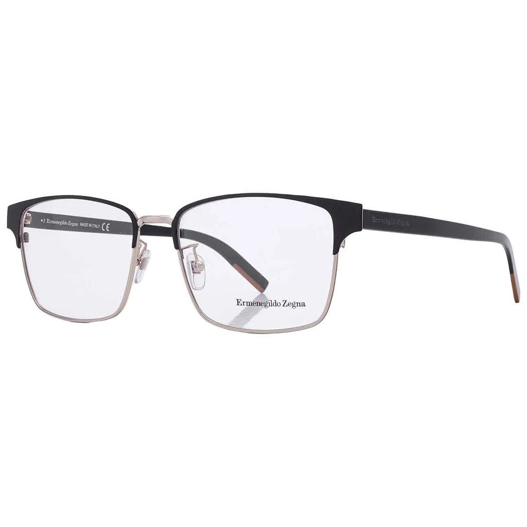 商品Zegna|Demo Rectangular Men's Eyeglasses EZ5212-D 01A 56,价格¥451,第3张图片详细描述