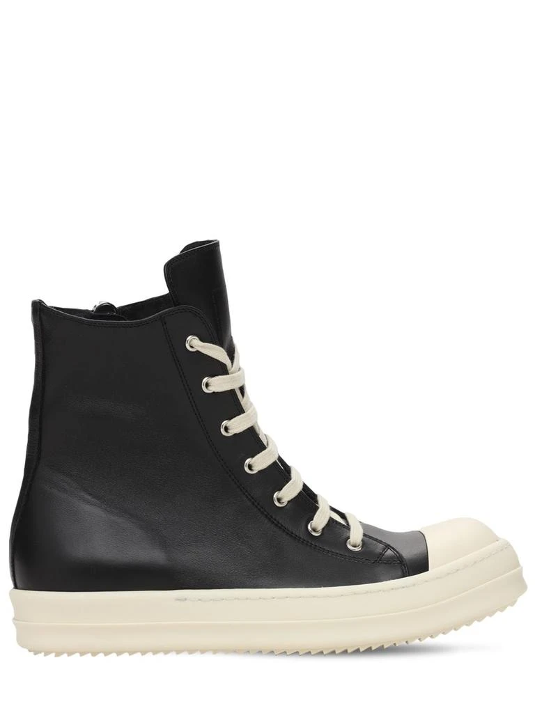 商品Rick Owens|High Top Leather Sneakers,价格¥8527,第1张图片