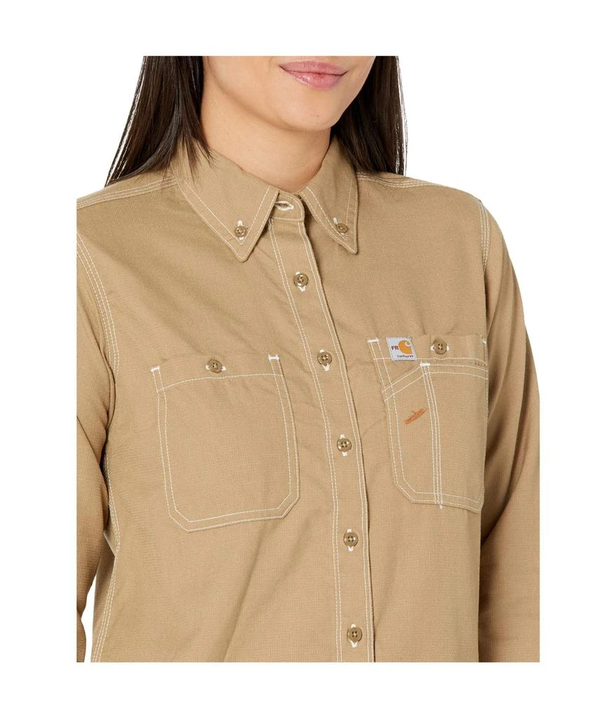 商品Carhartt|Flame-Resistant Force Relaxed Fit Long Sleeve Shirt,价格¥890,第3张图片详细描述