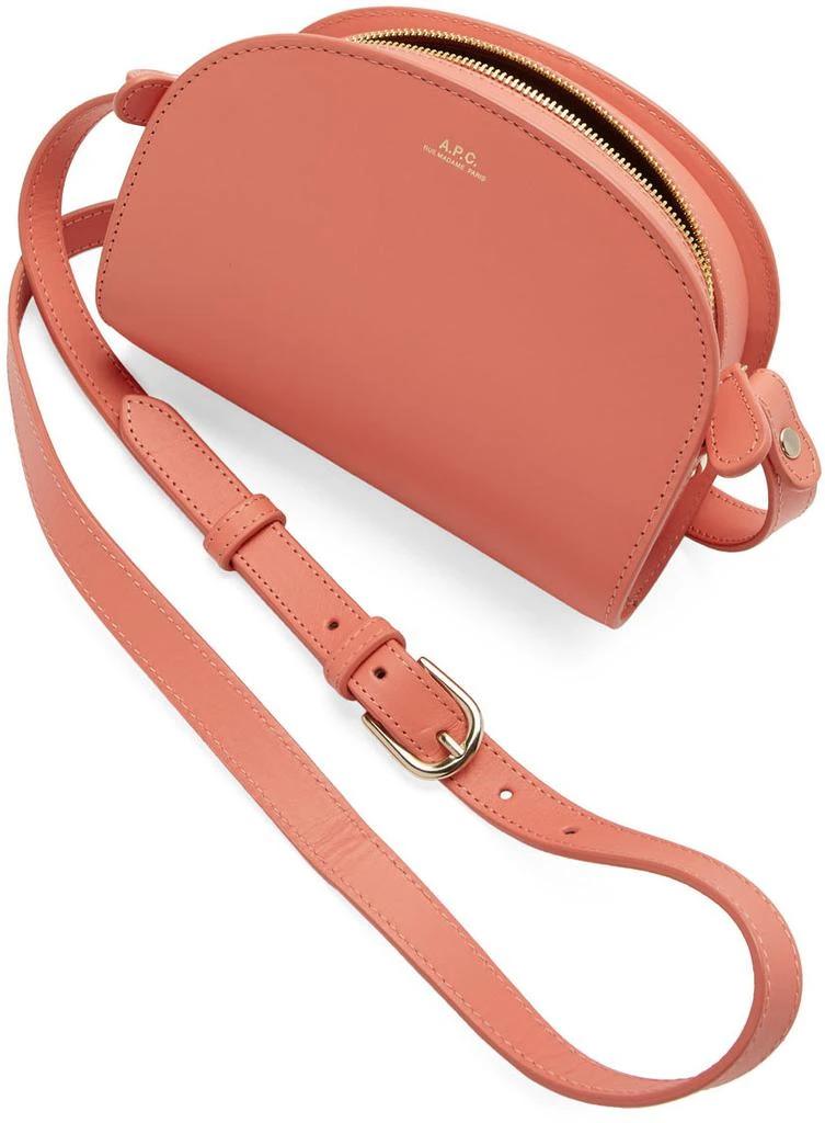 商品A.P.C.|Pink Demi-Lune Bag,价格¥1517,第5张图片详细描述