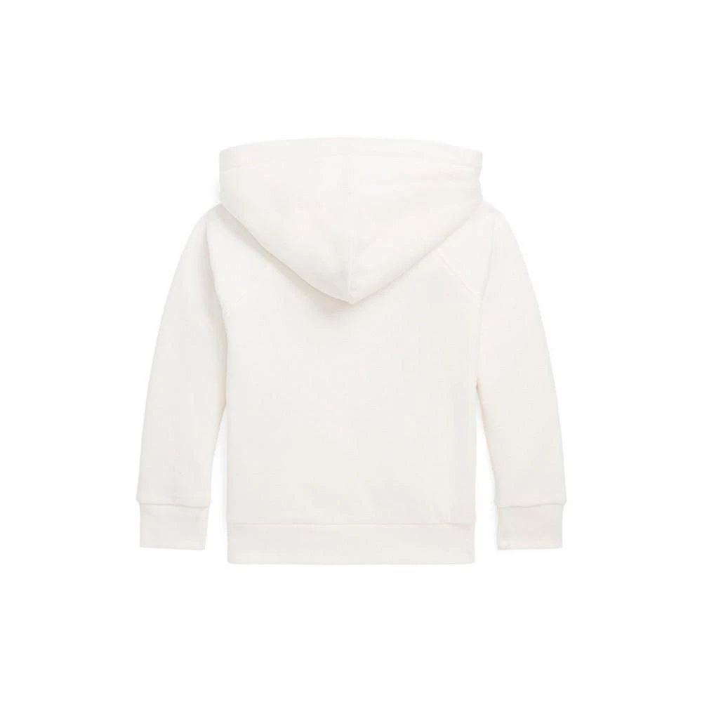 商品Ralph Lauren|Toddler and Little Girls Big Pony Fleece Hoodie,价格¥157,第2张图片详细描述