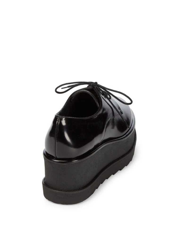 商品Stuart Weitzman|Kent Jetmir Leather Platform Derbys,价格¥789,第2张图片详细描述