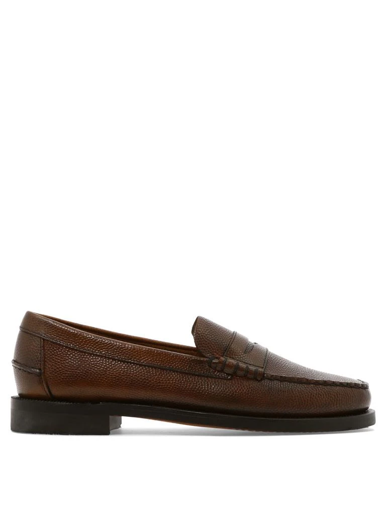 商品SEBAGO|Classic Dan Tumbled Loafers & Slippers Brown,价格¥893,第1张图片