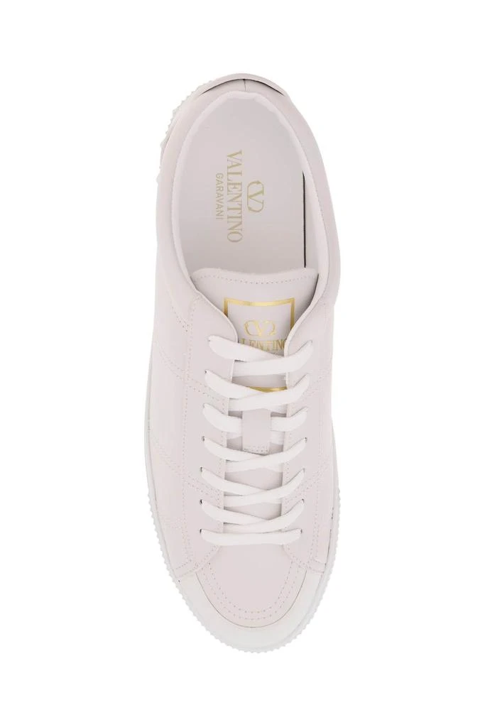 商品Valentino|Valentino garavani leather cityplanet sneakers,价格¥2912,第2张图片详细描述
