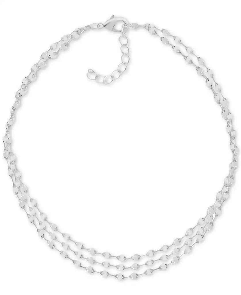 商品And Now This|Three-Row Mirror Chain Anklet,价格¥120,第1张图片