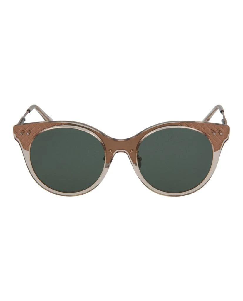 商品Bottega Veneta|Round-Frame Acetate Sunglasses,价格¥970,第1张图片