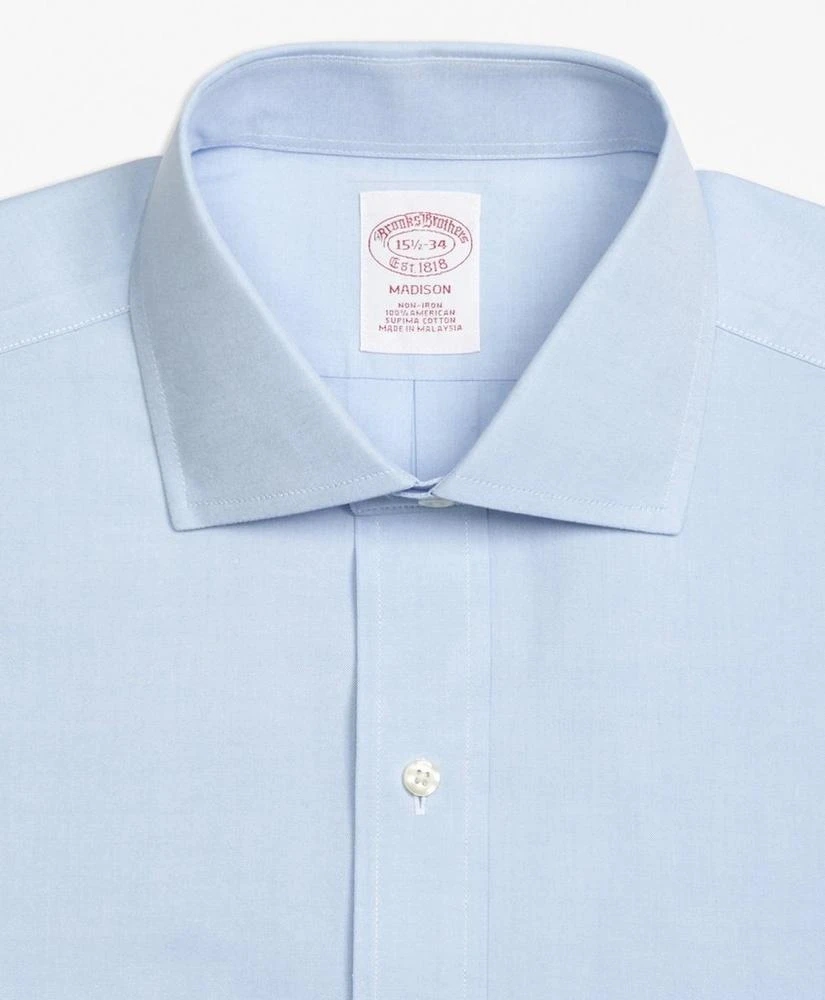 商品Brooks Brothers|Madison Relaxed-Fit Dress Shirt, Non-Iron Spread Collar,价格¥319,第2张图片详细描述