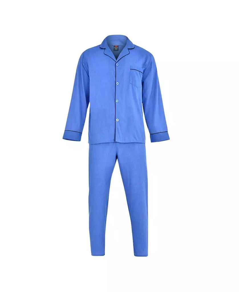 商品Hanes|Hanes Men's Big and Tall Cvc Broadcloth Pajama Set,价格¥414,第1张图片