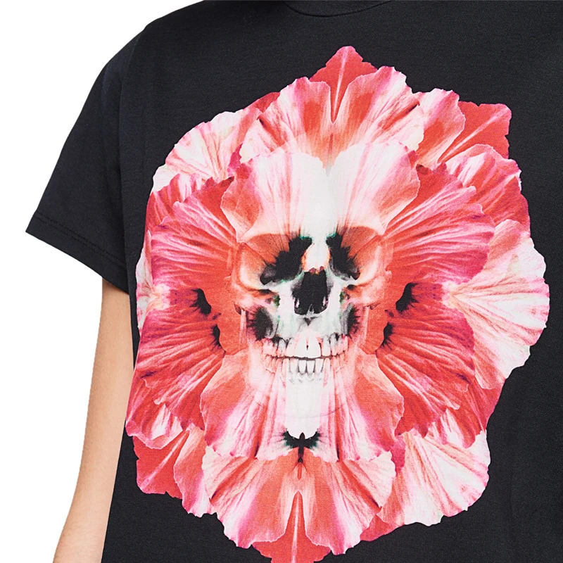 ALEXANDER MCQUEEN 印花女士T恤 610996-QZAA8-0901 商品