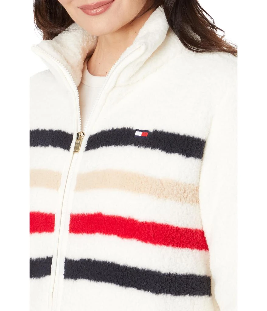 商品Tommy Hilfiger|Stripe Sherpa Jacket,价格¥394,第3张图片详细描述