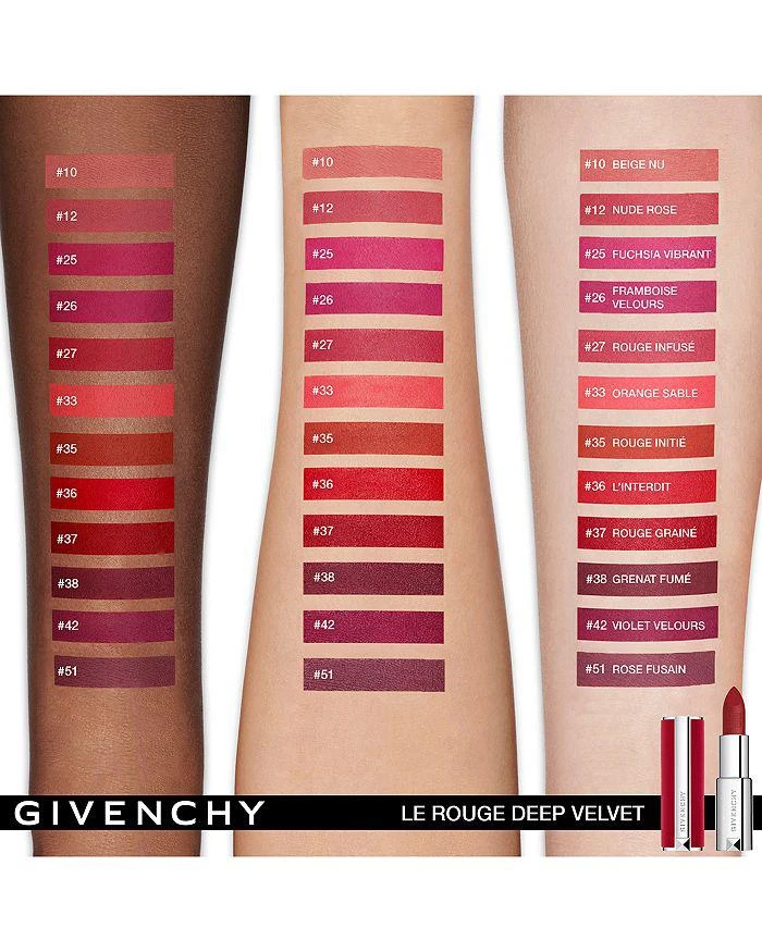 商品Givenchy|Le Rouge 香榭高定丝绒唇膏,价格¥272,第2张图片详细描述