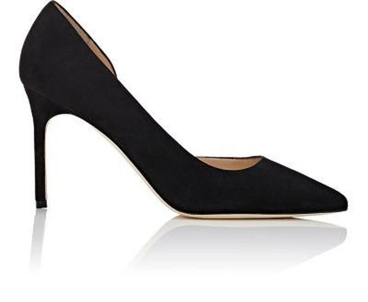 商品Manolo Blahnik|Collina Half D'Orsay Pumps高跟鞋,价格¥3153,第1张图片