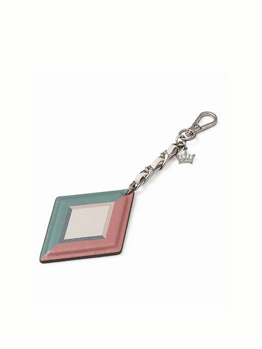商品J.ESTINA|Diamante Keyring_White,价格¥820,第2张图片详细描述