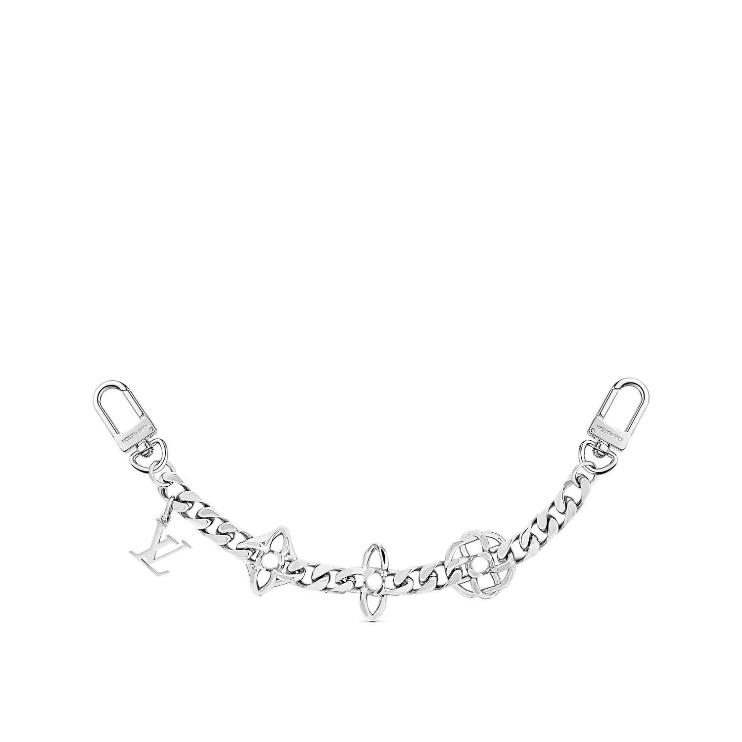 商品Louis Vuitton|【预售】 LV路易威登 25春夏 男士 钥匙扣 MNG GIANT CHAIN 包饰与钥匙扣 M01398 ,价格¥4970,第1张图片