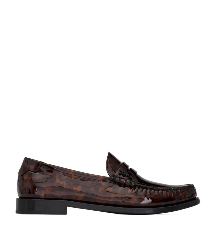 商品Yves Saint Laurent|Patent Leather Le Loafers,价格¥6935,第1张图片