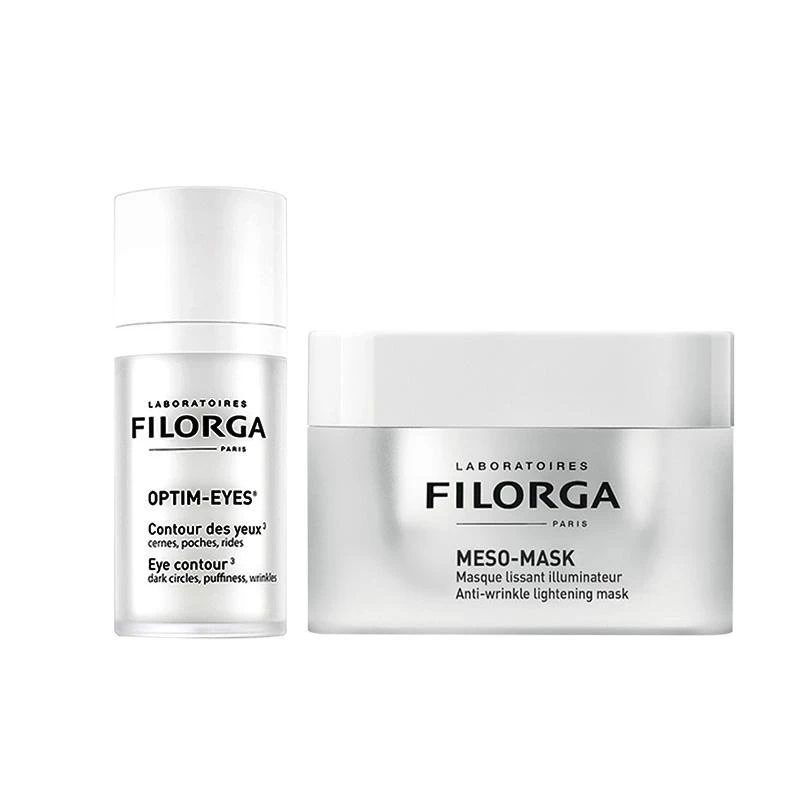 商品Filorga|【包邮装】FILORGA/菲洛嘉 十全大补面膜 50ml+360靓丽眼霜 15ml,价格¥446,第1张图片