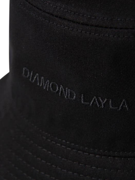 商品DIAMOND LAYLA|Removable Purse Bucket Hat BH1_Black,价格¥522,第3张图片详细描述