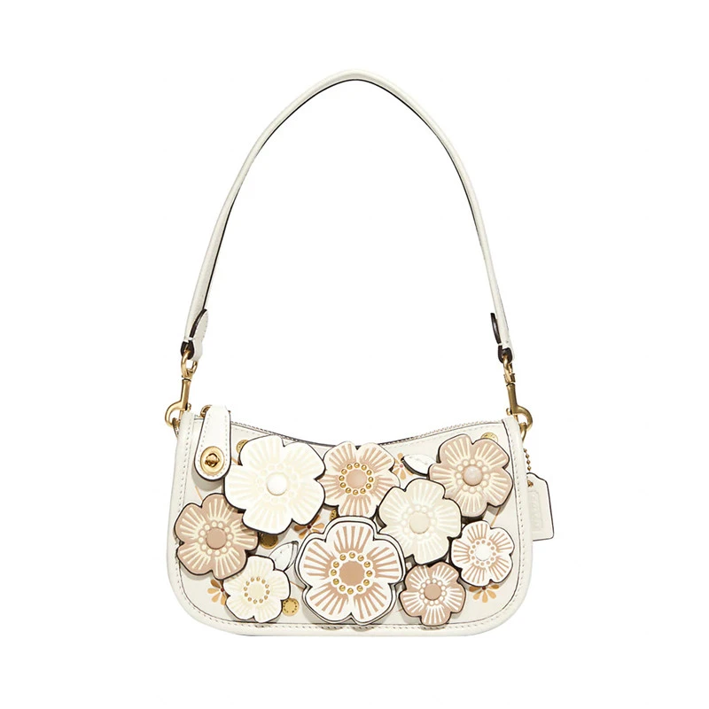 商品Coach|Coach(专柜) 米白色女士手提包 C8535B4CAH,价格¥1893,第1张图片