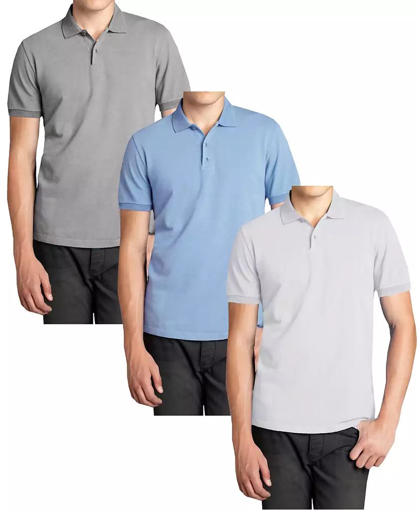 Мужские поло-рубашки с коротким рукавом из пике Galaxy Polo Avenue - комплект из 5 штук image 2
