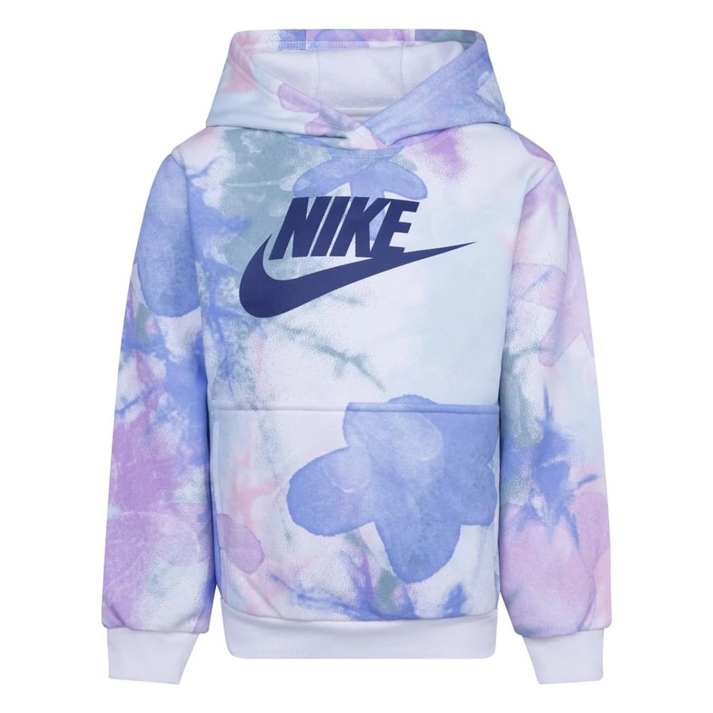 商品NIKE|Little Girls Sci-Dye Club Pull Over Hoodie,价格¥198,第1张图片
