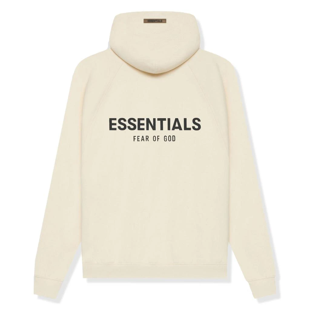 商品Essentials|Fear Of God Essentials Reverse Logo Buttercream Hoodie (SS21),价格¥2745,第1张图片