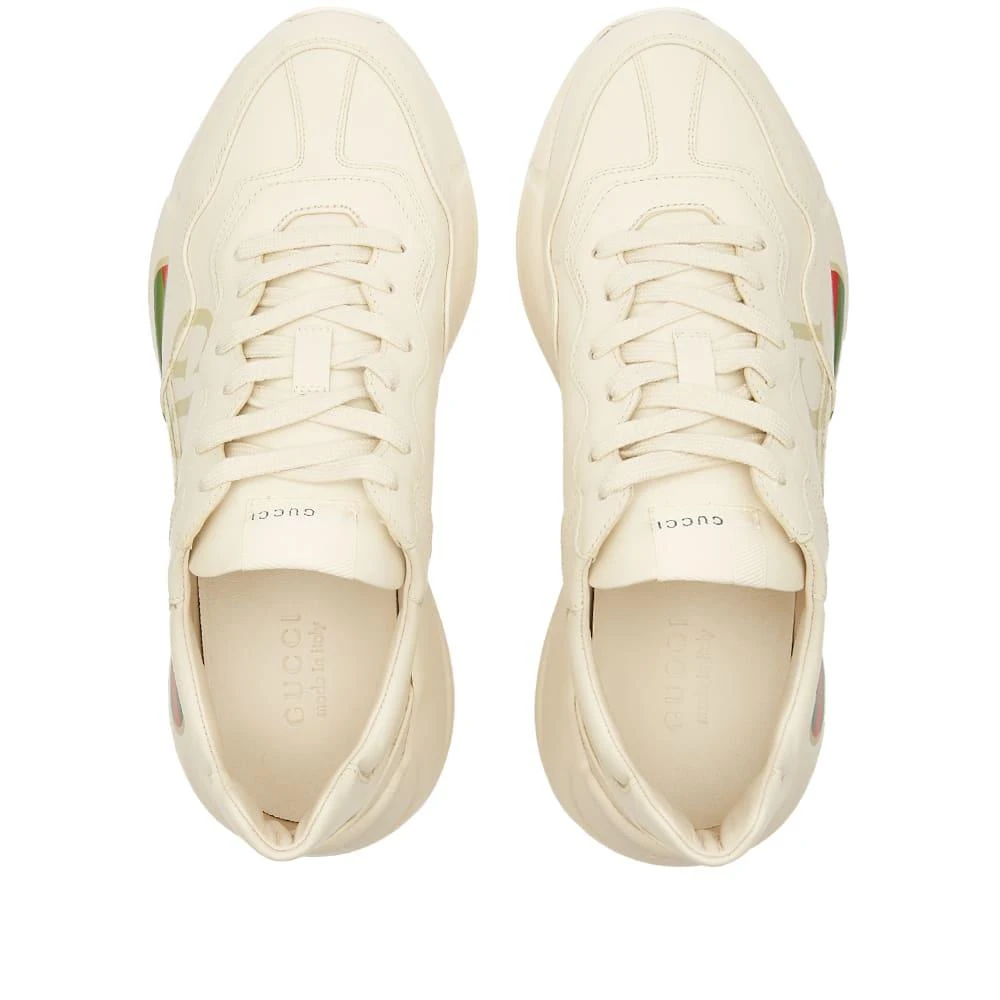 商品Gucci|Gucci Ryhton Gucci Print Sneaker,价格¥6288,第5张图片详细描述