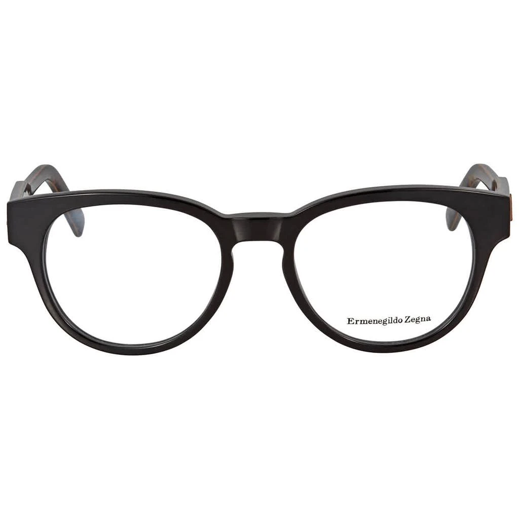 商品Zegna|Demo Oval Men's Eyeglasses EZ5174 001 52,价格¥526,第1张图片