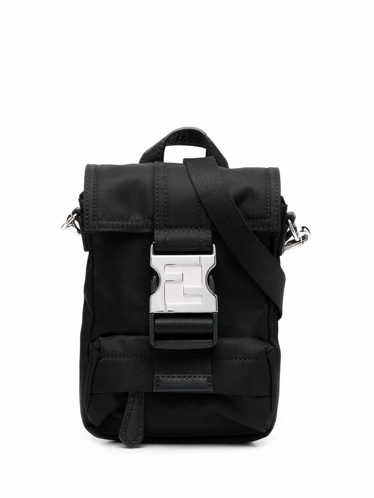 商品Fendi|Fendi men's black polyamide backpack,价格¥6669,第1张图片