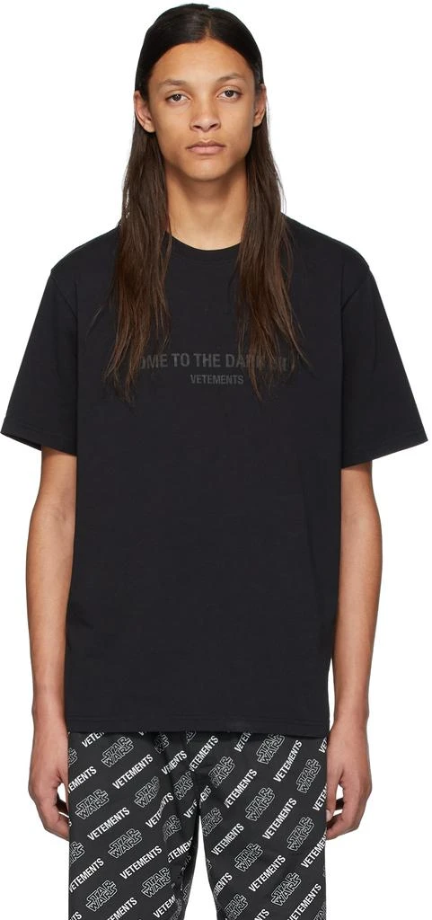 商品Vetements|Black STAR WARS Edition Dark Side T-Shirt,价格¥1586,第1张图片