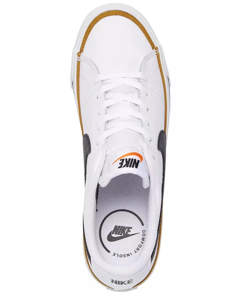 商品NIKE|Big Kids Court Legacy Casual Sneakers from Finish Line,价格¥336,第4张图片详细描述