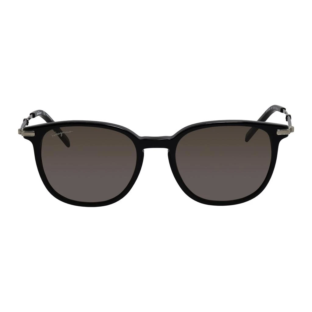 商品Salvatore Ferragamo|Salvatore Ferragamo  SF 1015S 001 52mm Mens Square Sunglasses,价格¥594,第1张图片