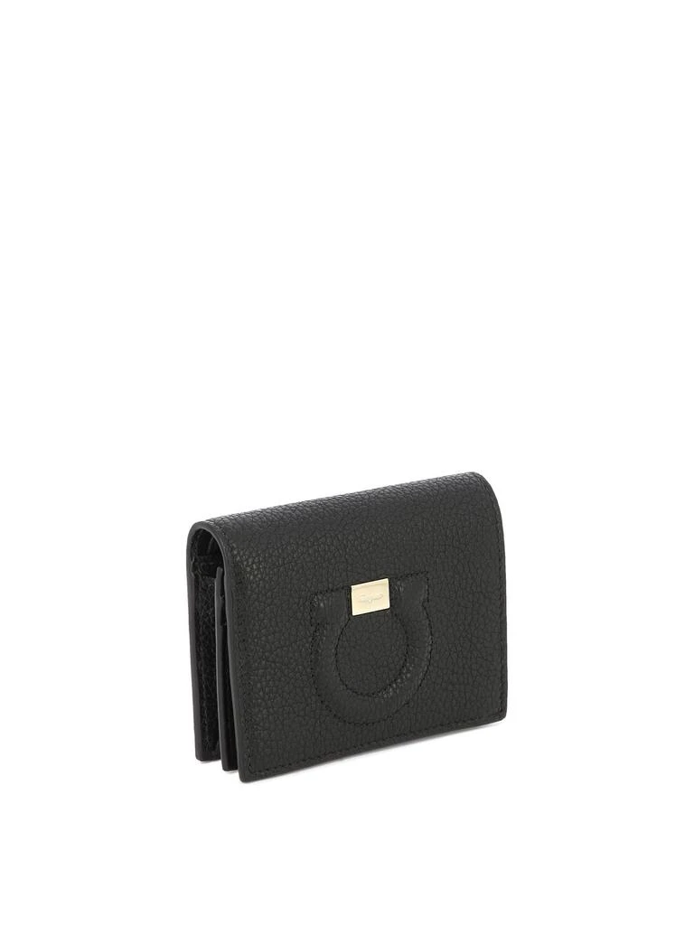 商品Salvatore Ferragamo|Gancini Small Wallet Wallets & Card Holders Black,价格¥1694,第2张图片详细描述