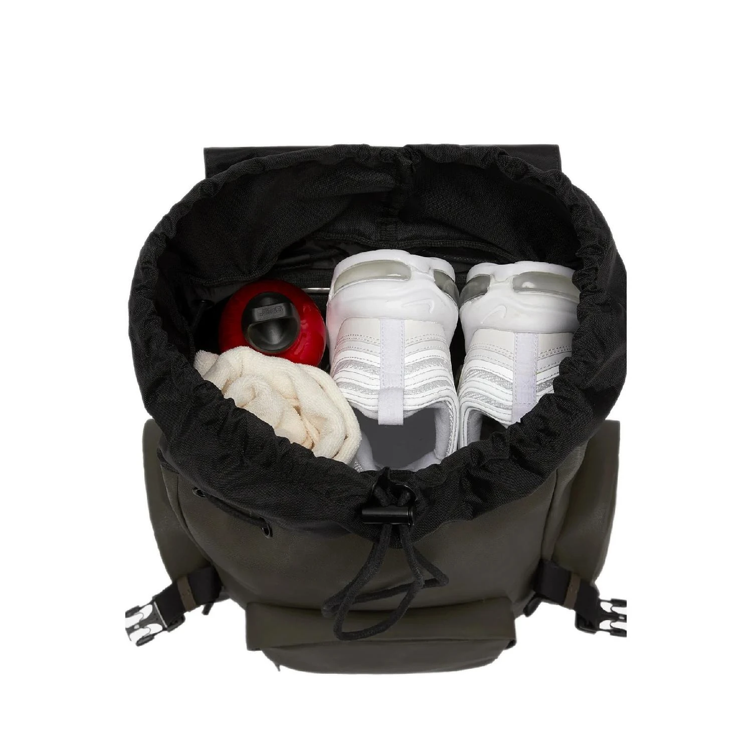 包邮包税【预售7天发货】 HORIZN STUDIOS 女士 双肩包 Sofo Backpack Travel 背包  HS7C2Z/Dark Olive HOR52T82GEE 商品