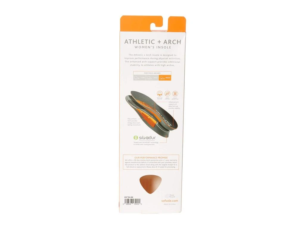 商品Sof Sole|Women's Sof Sole Athletic Arch Insole,价格¥225,第4张图片详细描述