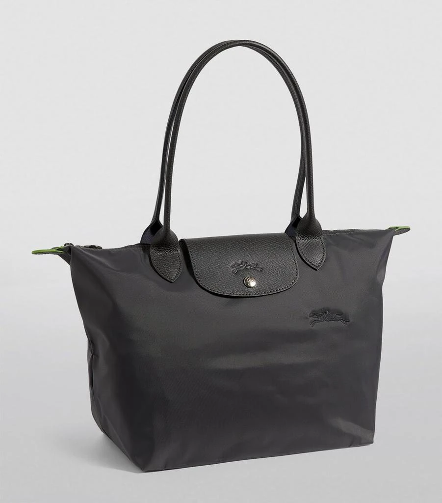 商品Longchamp|Medium Le Pliage Green Tote Bag,价格¥1136,第3张图片详细描述