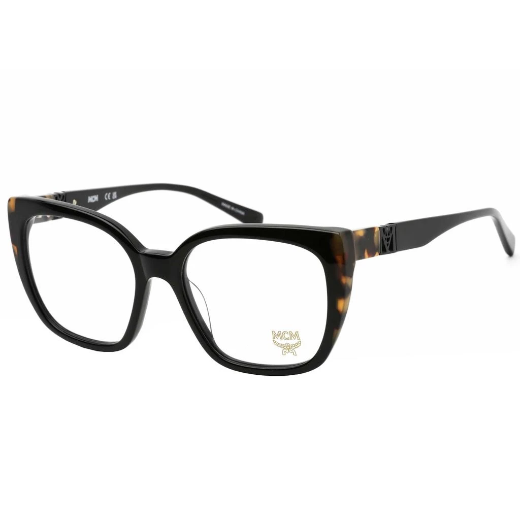 商品MCM|MCM Women's Eyeglasses - Black and Tortoise Cat-Eye Frame Clear Lens | MCM2726 009,价格¥381,第1张图片