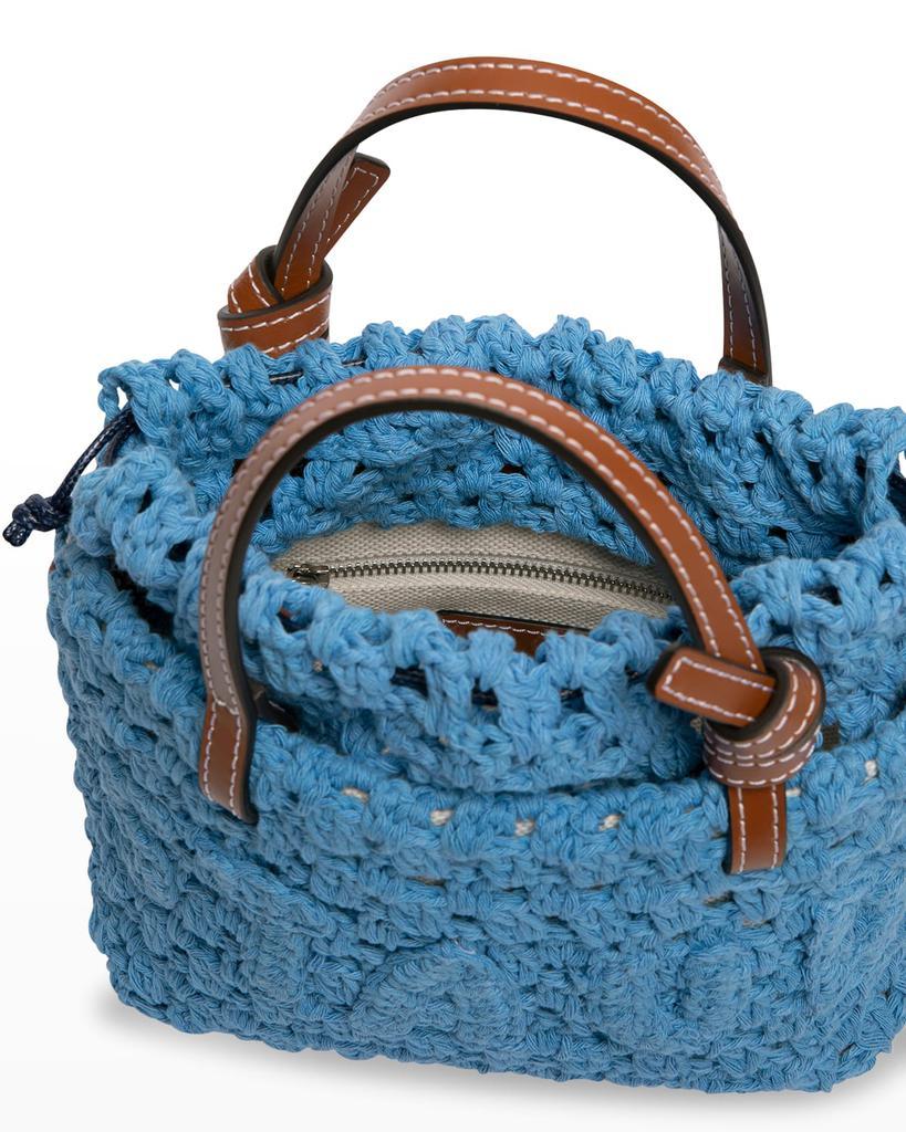 商品Staud|Ria Crochet Top-Handle Bag,价格¥1037,第7张图片详细描述