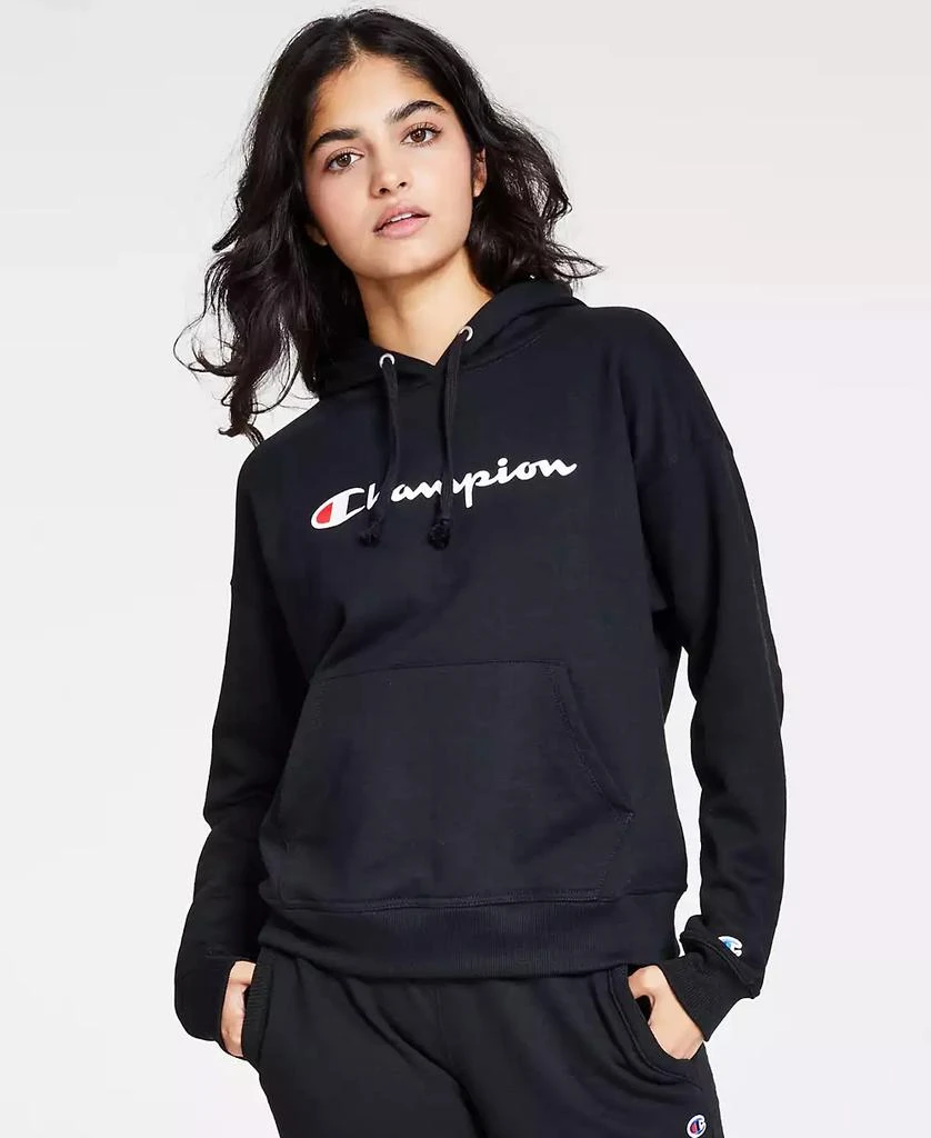 商品CHAMPION|Women's Relaxed Logo Fleece  Sweatshirt Hoodie,价格¥210,第1张图片