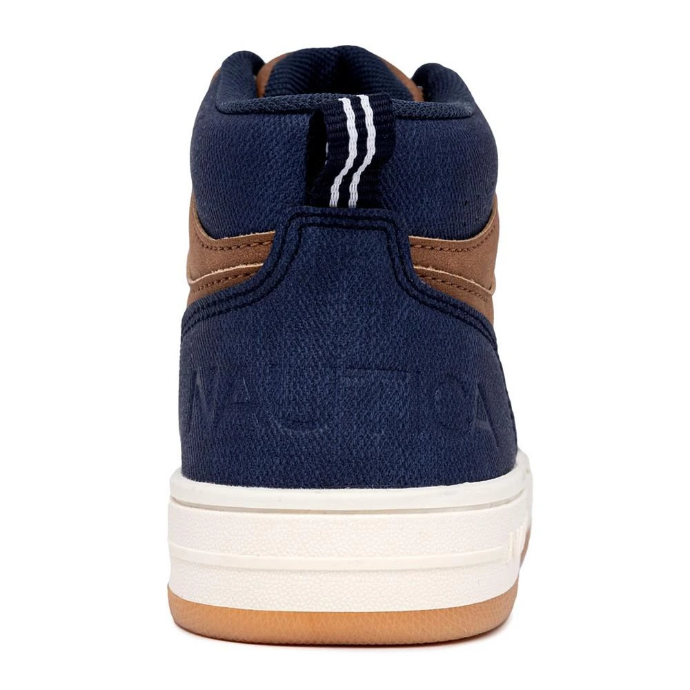 商品Nautica|Little Boys Oakford High Top Sneakers,价格¥221,第3张图片详细描述