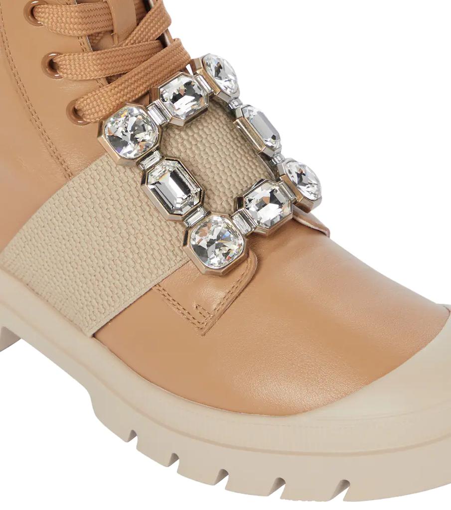 Exclusive to Mytheresa – Viv Desert leather ankle boots商品第6张图片规格展示