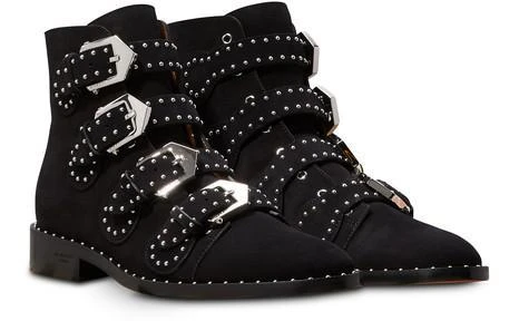 商品Givenchy|Elegant Studs suede leather boots,价格¥9586,第3张图片详细描述