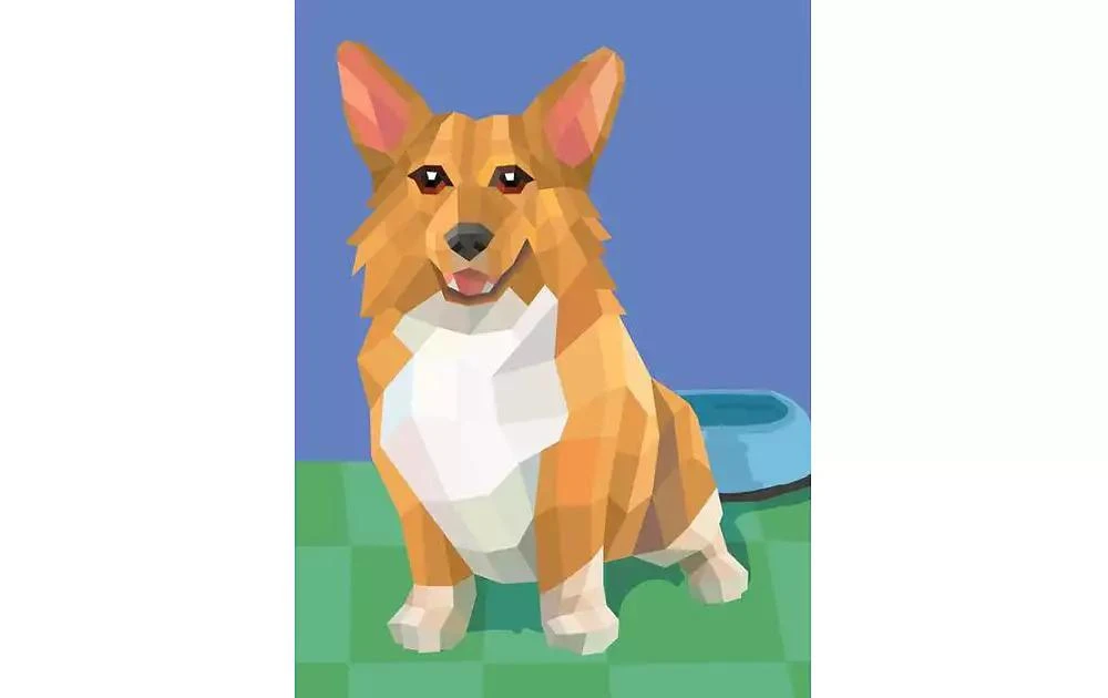 商品Barnes & Noble|Paint by Sticker- Dogs- Create 12 Stunning Images One Sticker at a Time! by Workman Publishing,价格¥126,第5张图片详细描述